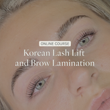 Online Lifted. Korean Lash Lift and Brow Lamination Course + Kit