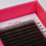 YY Lashes - Brown - LashBase Inc