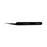 Premium Swan Angled Tweezers - LashBase Inc