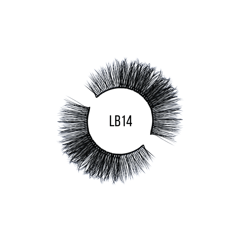 LB14 Mega Volume Strip Lashes - LashBase Inc