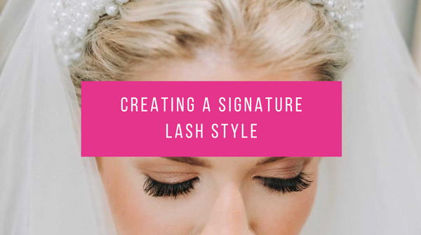 Creating a signature lash style and developing a unique brand identity