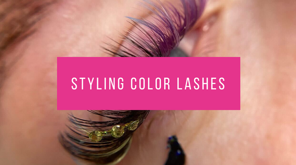 Styling Color Lashes