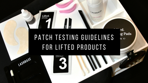 patch testing guidelines for lash lifts