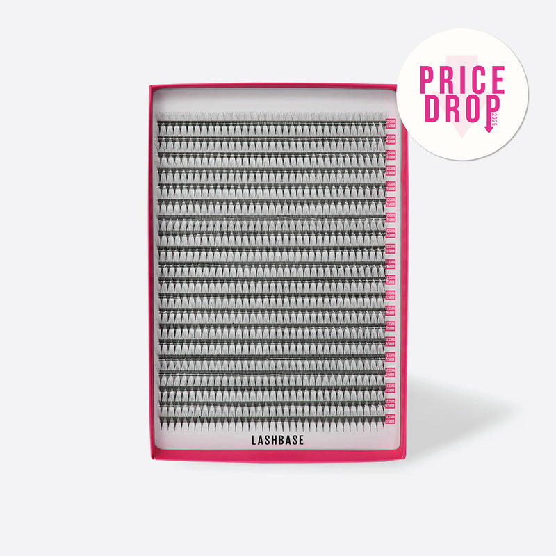 10D Narrow Fans - 0.05 - 680 Fans - LashBase Inc
