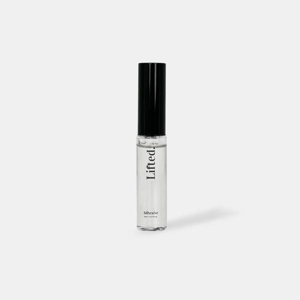 Lifted. Adhesive