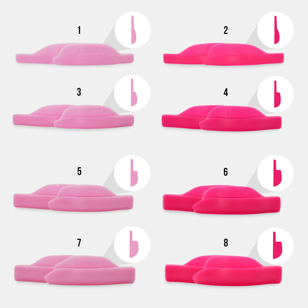 Lifted. Glueless Shields - 8 Sizes Collection