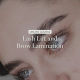 Online Lifted. Lash Lift & Brow Lamination Course - Kit Included