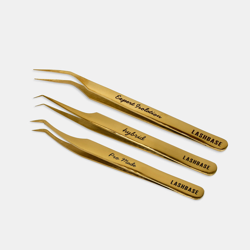 Limited Edition Tweezers Bundle Gold