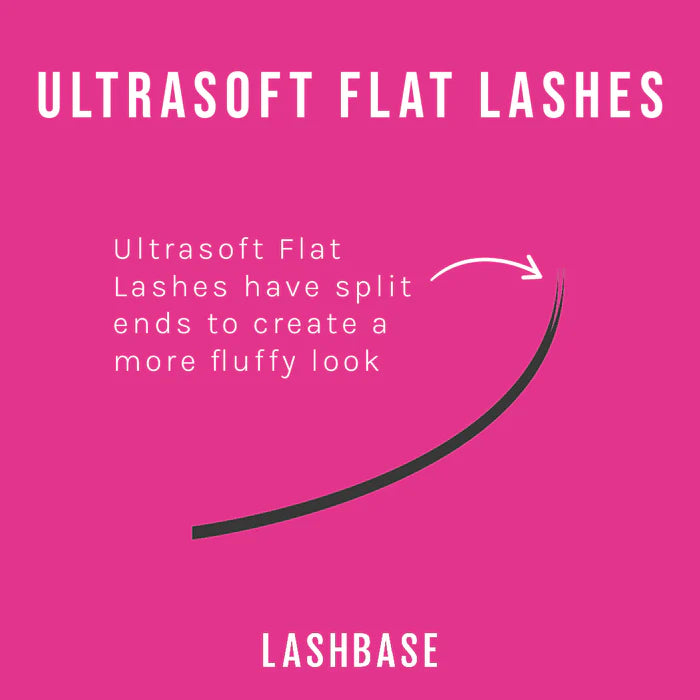 UltraSoft Flat Lashes - LashBase Inc