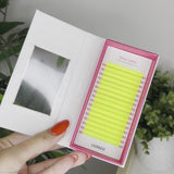 Color Lashes - Neon Yellow